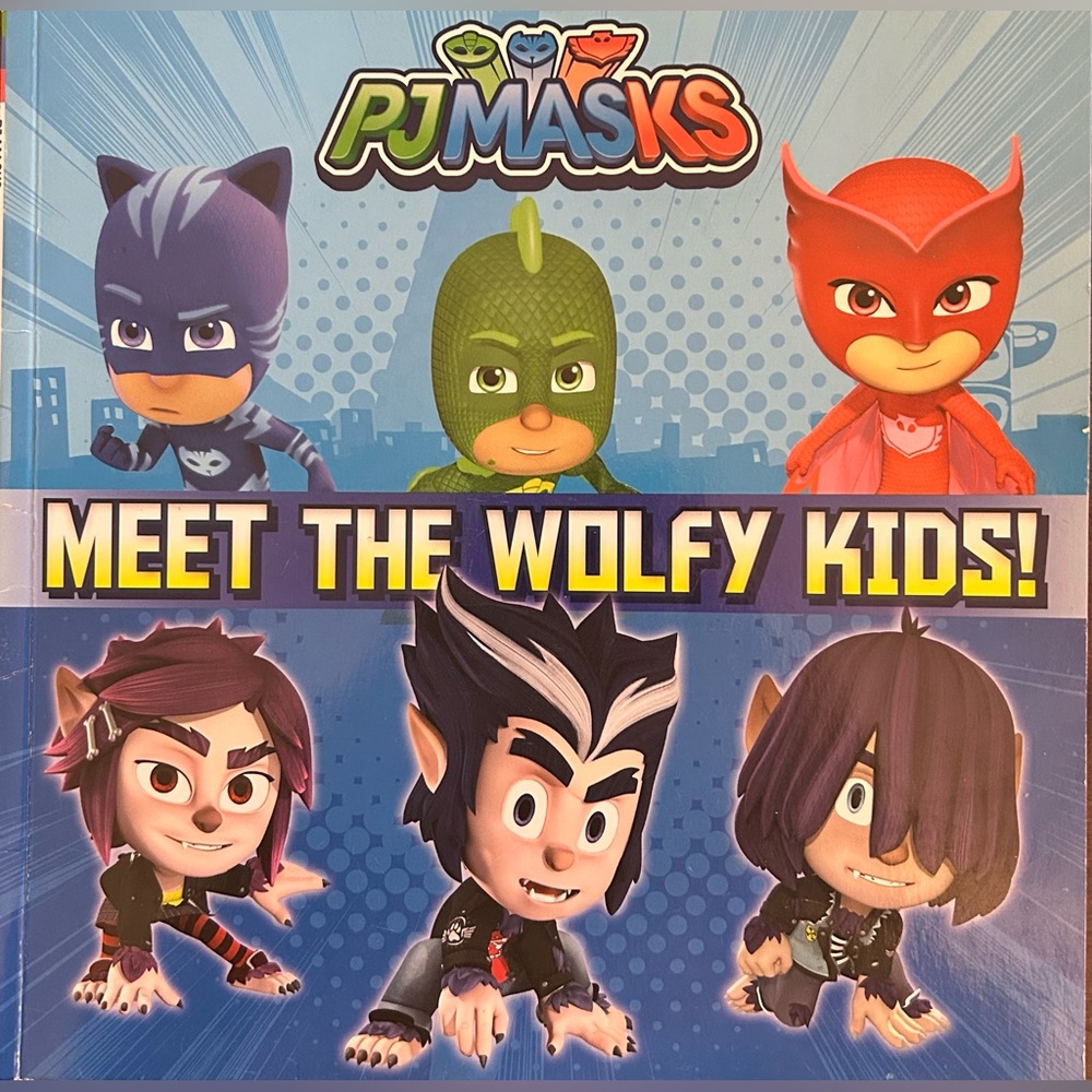 BUNDLE & SAVE🎉 PJ Masks Meet the Wolfy Kids Softcover Book